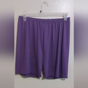 Unbranded Purple Women's Shorts 2x A-14